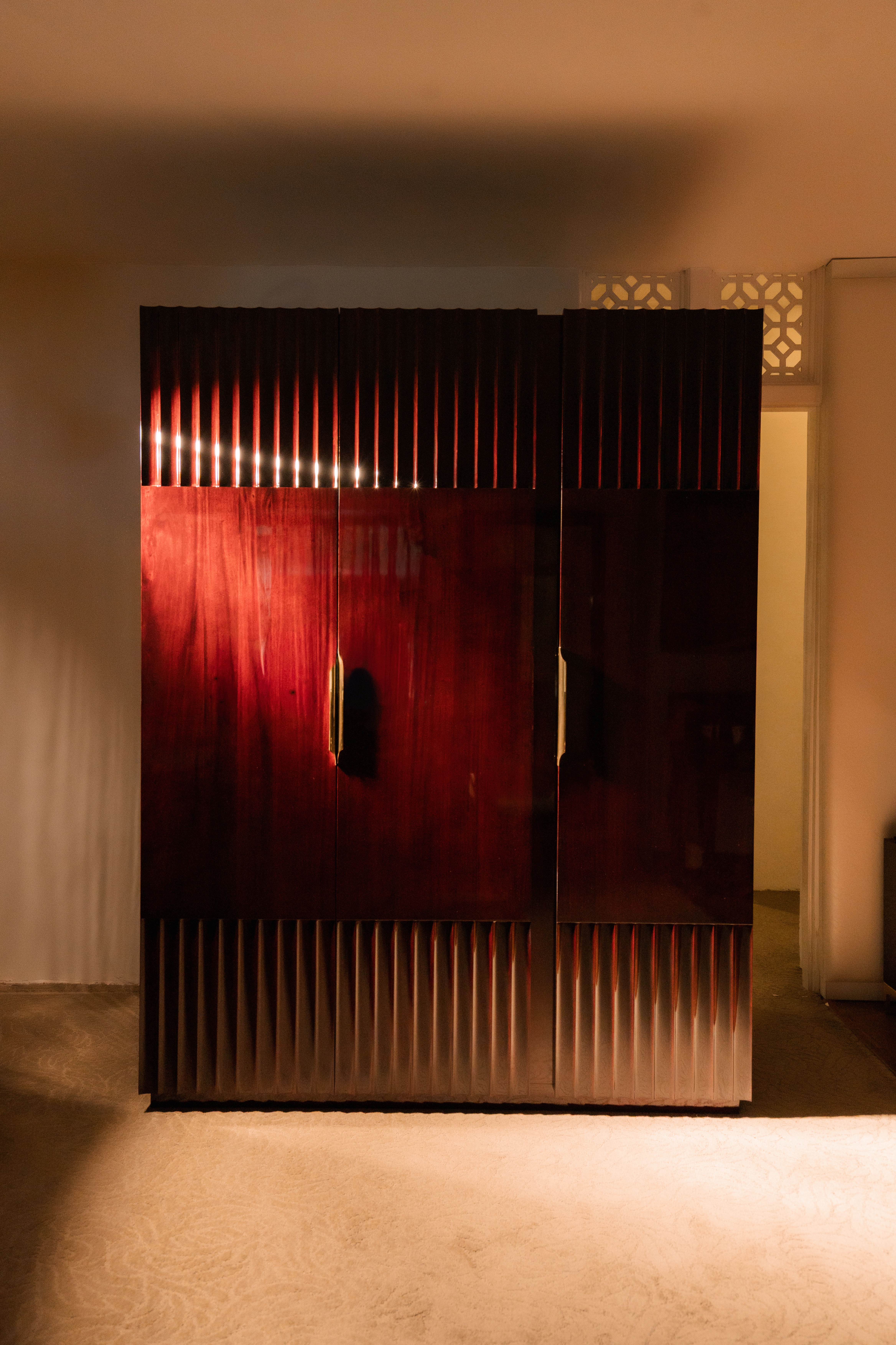 Huston Three Door Wardrobe